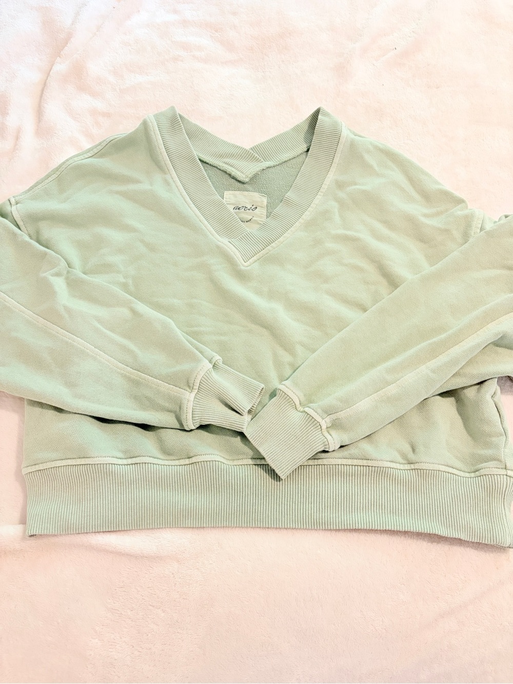 Aerie V- Neck Sweatshirt 💚🌱